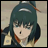 A pixelated anime-style character with teal hair and a red neckband on the left, next to stylized text reading "Anime IM" above "com" on a black background.