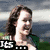 Two side-by-side pixelated images of a person with long brown hair wearing a green top, one showing text 'Its' and the other 'B2100!' in lower corners.