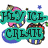 Pixelated cartoon cupcakes with pink and brown frosting, blue wrappers, and smiling faces appear in four with changing text overlays