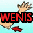 Pixelated cartoon arms with red text and symbols on a light blue background, showing animation changes in text and symbols.