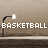 Pixelated animation of a streetlamp and text about basketball being a passion, with text changing across frames.