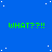 Blue background with white pixelated stars and repeated green text 'WHAT??!!' in a pattern, partially obscured by a gray rectangle