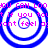 Four blue spiral patterns with pink text overlay reading "YOU CAN LOO if you toont feel ag" on a white background.