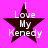 A star-shaped icon with text over a pink background, showing pixelated variations in the lettering across four views.