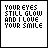 A 4x4 contact sheet of animated frames showing a pixel art icon with text "YOUR EYES STILL GLOW AND I LOVE YOUR SMILE" and changing star symbols at the bottom.