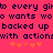 Pixelated text on bright pink background with orange star-like symbols below, displaying repeated phrases and partial words.
