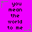A static image with a bright pink background displays repeated text in black pixelated font, surrounded by scattered green and gray star-like shapes.