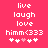 Pixelated text and symbols on a solid pink background, with two identical static frames showing the same content.