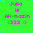 Green background with light blue dots, pink text reading "Julia is AH-mazin (333) :)", repeated four times in a