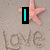 four starfish icons on a sandy background with text overlays, showing animation changes between frames