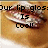 A four- shows a person's lips with changing text overlays: 'Our lip gloss is Cool!', 'Our lipgloss is Poppin!', 'rofl rofl Nikki!!!', and a blank