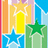 Pixelated buddy icon with colorful star pillars and blue text on a bright pink background explaining the meaning of 'NM' in chat contexts.