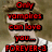 Pixelated image of a person with light brown hair wearing a white shirt and dark necklace, overlaid with red text reading "Only vampires can love you... FOREVER<3".