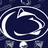 Dark blue background with white circular symbols containing stylized horse heads and bell-like shapes below each symbol.