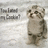 A pixelated static image shows a light brown cat with dark brown patches standing against a light gray background, with partially visible text on the left side.