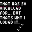 repeated text phrases in white and pink pixelated font on a black background, with the word 'LOVED' highlighted in pink across multiple