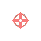 five and six displays a single animated icon cycling through multiple states against a solid gray background
