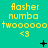A static image with a teal background displaying repeated yellow text and symbols in a pattern