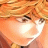 A 48x48 pixel animated buddy icon featuring a close-up of an anime-style character with orange hair and a black background displaying "Anime IM" text in white.