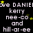 Black background with repeated white text and yellow stars, showing animated star positions across frames.