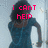 A pixelated image of a person in a blue dress with text overlays changing from "i canT heIP" to "bUt wAiT".