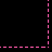 Animated contact sheet of a pink text-based buddy icon with heart symbols on black background, displaying sequential frames showing changing phrases and falling hearts.
