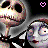 Pixelated image of two cartoon characters with exaggerated features, one holding a guitar-like object and the other with wide eyes, against a dark background with a pink heart symbol.