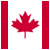 A static image featuring a pixelated Canadian flag with red vertical bars and a central maple leaf, alongside the text 'I LOVE' in red above 'Canada' in red below.
