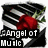 A static image shows a red rose on piano keys with text reading 'Angel of Music' and another section displaying 'You've deceived me.'