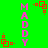 Green background with vertical pink text 'MADDY' and red square animations in four corners.