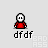 Pixel art character in red shirt with white skull face, multiple variations of black and gray props above head, two characters interacting, blood effects on ground.