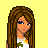 Pixel art character with long brown hair wearing white tank top and green bell-bottom pants against yellow background, text "can't wait for summer" below.