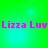 Green background with cyan light effects and pink text reading "Lizza Luv" repeated twice horizontally.