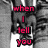 A grayscale image with red text overlays arranged in four quadrants, displaying lyrics from a song.