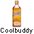 Static pixel art icon of a liquor bottle with text below it on white background.