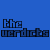 Blue background with repeated pixelated text 'the verdicts' in dark blue and black, arranged in a pattern with faint decorative swirls