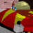 Pixelated icon shows red and yellow shapes with a gray base, blue accents, and a light brown dome-like structure in the background.
