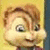 Animated cartoon character with light brown hair and beige face, wearing a red shirt against yellow background.