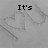 A grayscale animated icon with a heart outline and text changing from "It's" to "so" then "true".