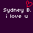 Pixelated text and a red heart symbol on a dark purple background, with identical left and right sections.