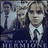 Three pixelated figures in formal attire stand against a dark background with light blue accents, one figure prominently in the foreground.