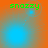 Green text 'snoizzy' appears above a blue circular light on an orange gradient background with subtle pixelated patterns.
