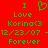 Red background with green pixelated text and a heart symbol, displaying 'I Love Korina<3 12/23/07 - 12/23/07 - Forever' in two identical vertical