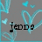 Animated icon with cyan hearts on gray background, displaying text changes from 'jenny' to 'Kely' to '21'.
