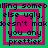 A static pixel art image with four identical quadrants featuring green and magenta concentric squares surrounding dark blue text on a bright green background.