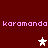 Red background with pink text and three star-shaped icons in white, light brown, and dark brown.