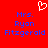Red background with blue text reading Mrs. Ryan Fitzgerald and a white pixelated heart symbol above the text.