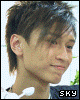25 small images showing a person with changing hairstyles and expressions, some frames featuring star overlays on the face