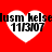 Four white heart shapes on red background with black text 'lasm kels' and date '11/3/07' inside each heart.