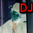 A pixelated image of a character with light hair and green skin wearing white clothing, overlaid with red text reading "DJ King" and "Fresh".